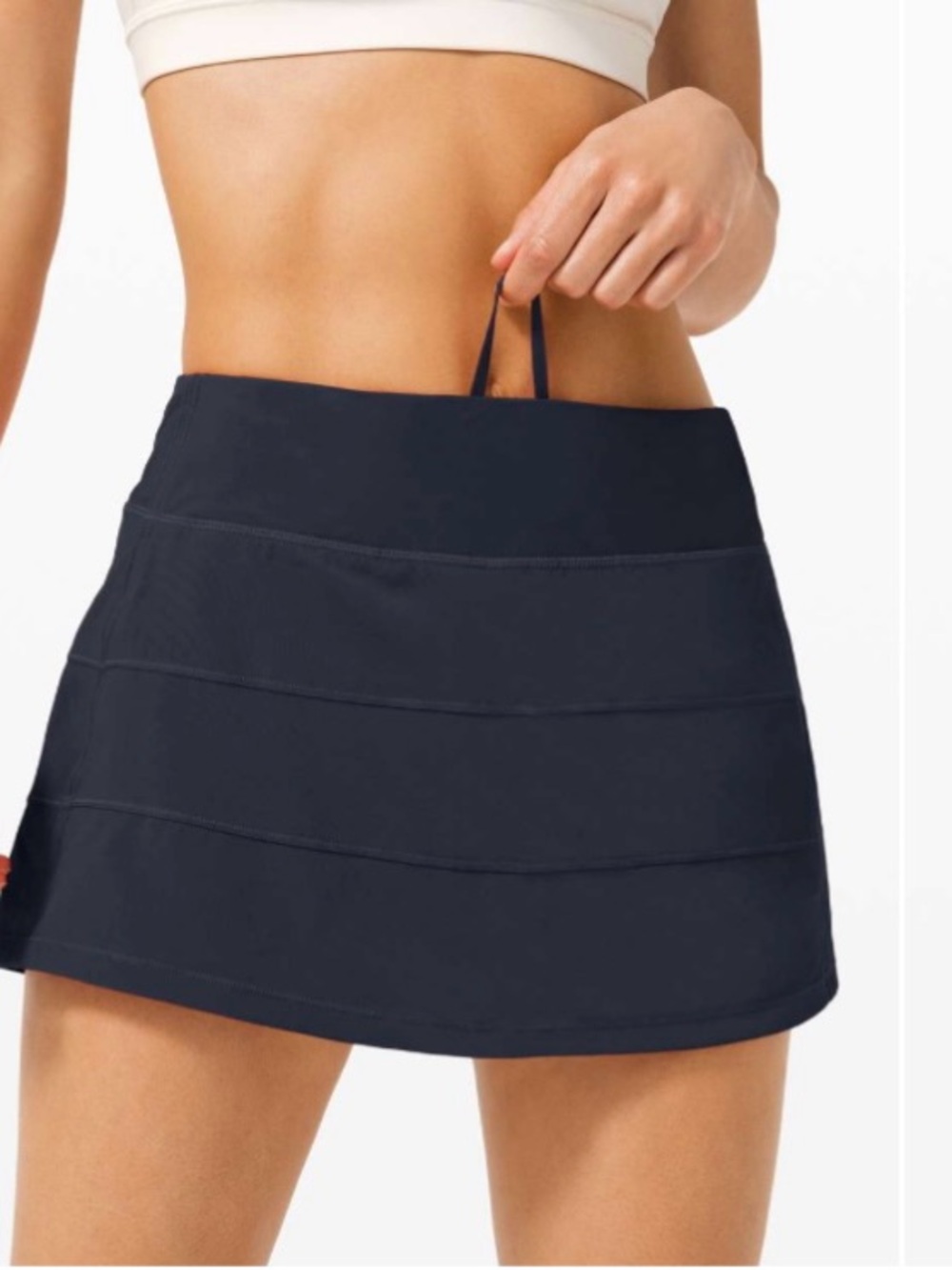 Lululemon Pace Rival mid-rise skirt - true navy